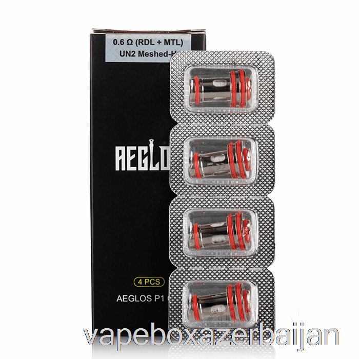 E-Juice Vape Uwell AEGLOS P1 Replacement Coils 0.6ohm Aeglos P1 Coils